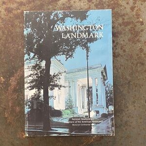 “Washington Landmark: A View of the DAR” -Paperback Book-Published 1976